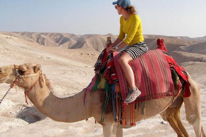 4WD St. George's Monastery Jordan Baptize Dead Sea adventure tour - The secluded Dead Sea beach, mud, and springs