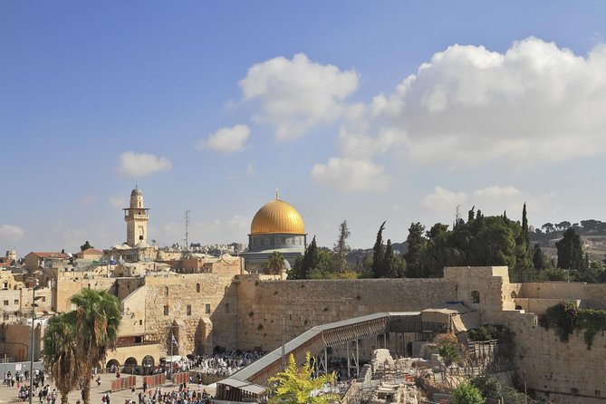 Ashdod Shore Excursion: Jerusalem and Bethlehem - for cruise ship guests only - From Ashdod Port to Jerusalem’s hilltop view