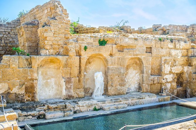 Caesarea, Haifa, Rosh Hanikra, and Acre Tour from Jerusalem - Rosh Hanikra and the cable car to the grottoes