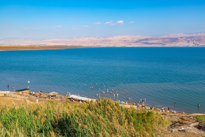 Day Trip: Masada Sunrise, Ein Gedi, and Dead Sea from Tel Aviv - Floating at the Dead Sea private beach