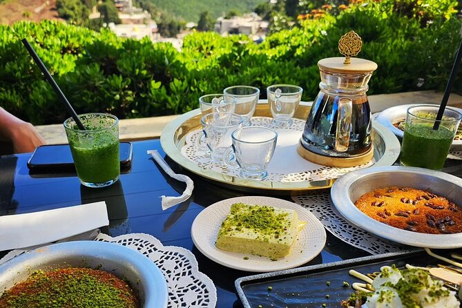 Druzeland - Cultural Private Tour on Mt. Carmel - Knaffeh El Amin and the serious business of dessert