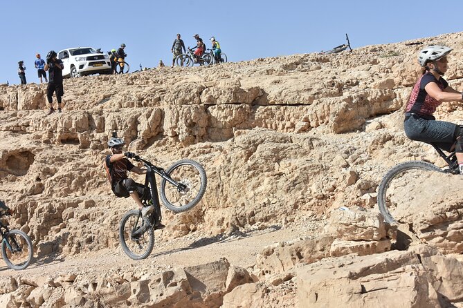 Electric Mountain Bike Desert Ride in Israel - Entering Eilat’s single-track trails