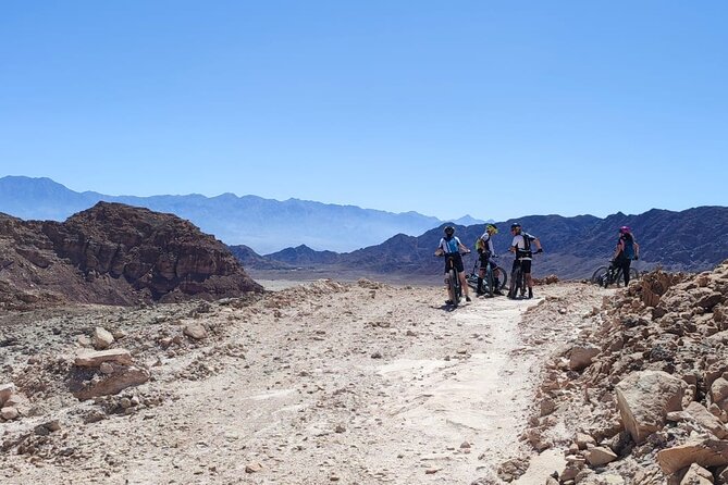 Electric Mountain Bike Desert Ride in Israel - The return through the trails and downhill ride