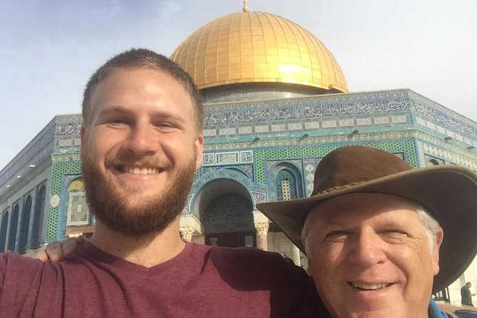 Explore Jerusalem's Old City - The Western Wall and the Temple Mount view