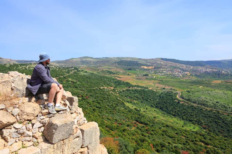 From Jerusalem: Day Trip to Golan Heights and Mount Bental - From Jerusalem through the Plain of Armageddon