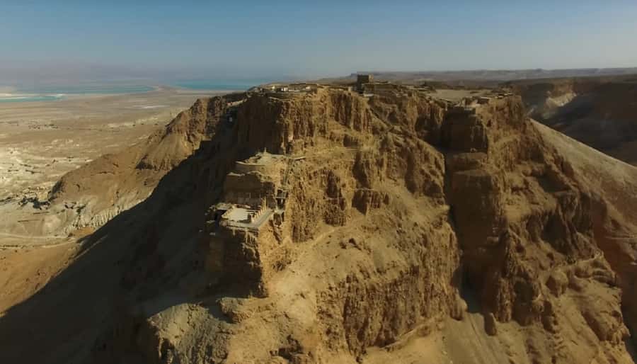 From Jerusalem: Masada and Dead Sea Tour - Masada: a fortress above the salt flats