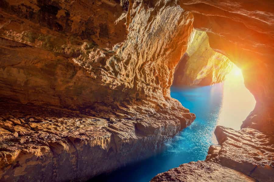 From Tel Aviv: Caesarea, Haifa and Akko Day Trip - Rosh Hanikra: the days most powerful natural stop