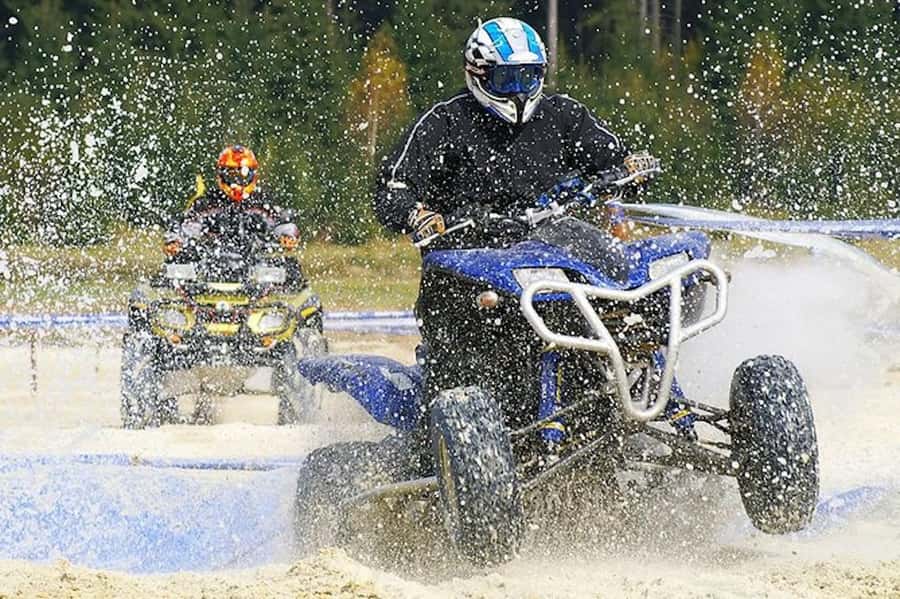 From Tel Aviv: Golan Heights ATV Action & Wine-Tasting Tour - The 90-minute ATV ride in the Golan Highlands