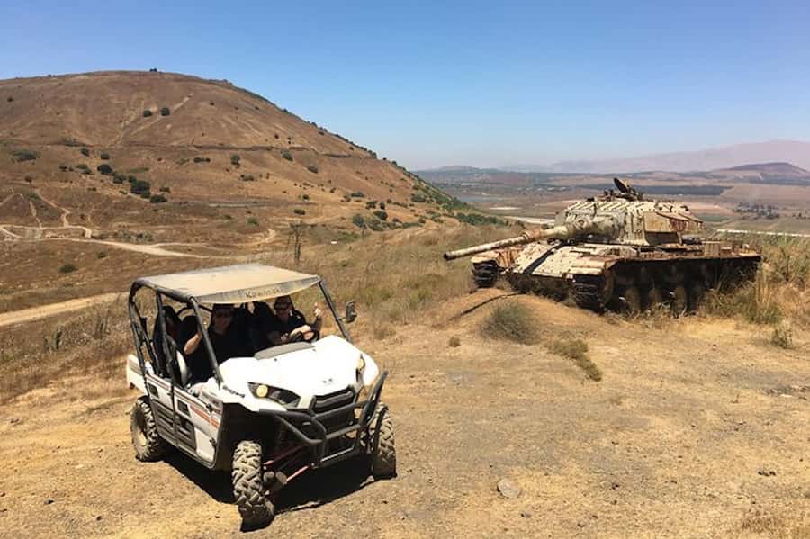 From Tel Aviv: Golan Heights ATV Action & Wine-Tasting Tour - Morning pickup and a useful Israeli breakfast