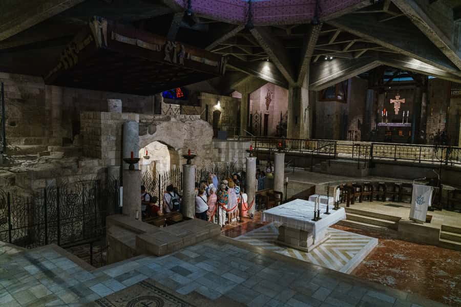From Tel Aviv: Guided Day Trip to Nazareth & Sea of Galilee - Capernaum and the ancient synagogue