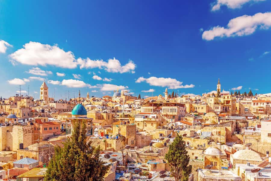From Tel Aviv: Jerusalem Day Trip with Transfer - The Mount of Olives view over Jerusalem