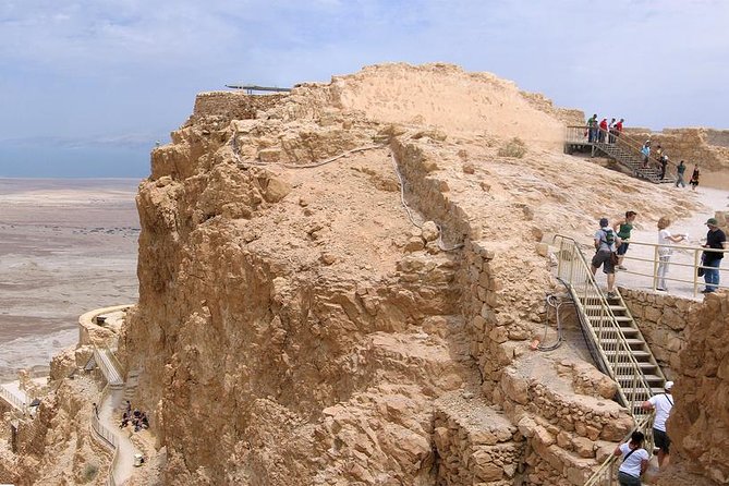 From Tel Aviv: Masada, Ein Gedi and Dead Sea - Masada: choose the Snake Path or the cable car