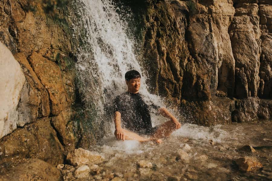 From Tel Aviv: Masada, Ein Gedi and Dead Sea Day Tour - The Dead Sea: a short, strange, relaxing finale