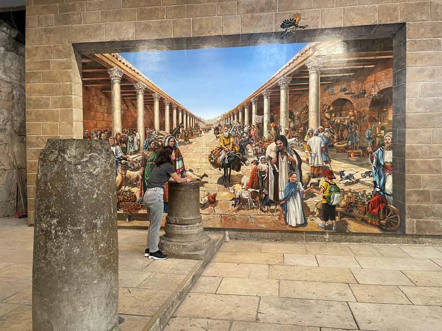 From TLV- Jerusalem Old & New tour INCL. ENTRANCE FEES & P/U - The Via Dolorosa leads into the Christian Quarter