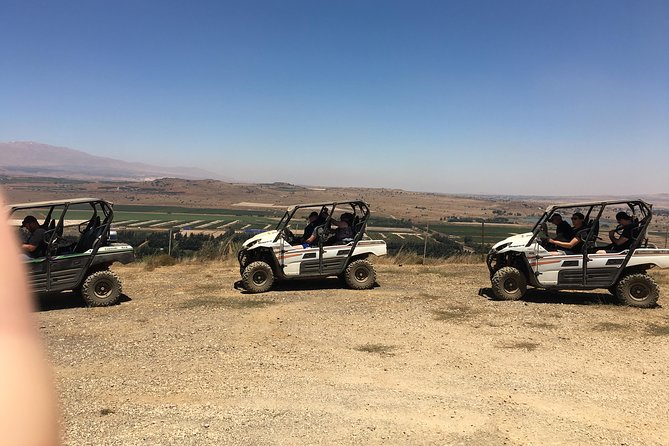 GoKEDEM Golan Heights ATV Action & Wine-Tasting Tour From Tel Aviv - Mount Bental and the three-border view