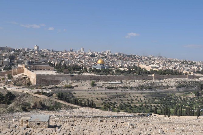 Holy Jerusalem Private Tour - The Mount of Olives gives you the right first view