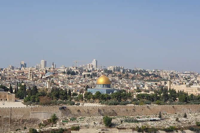 Holy Land Gateway: Haifa Port to Jerusalem & Bethlehem - Mount of Olives gives you the essential first view