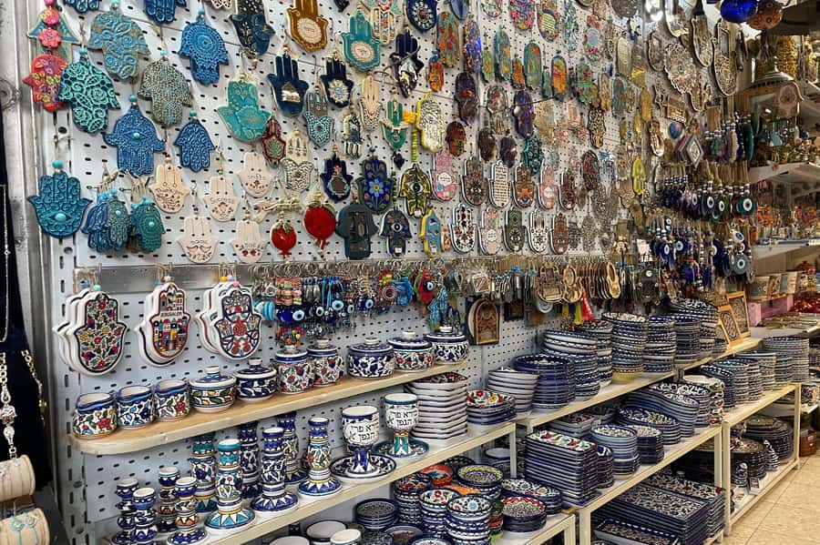 Jaffa: Old City, Port & Shuk Hapishpishim Walking Tour - St. Peter’s Church and an unusual architectural contrast