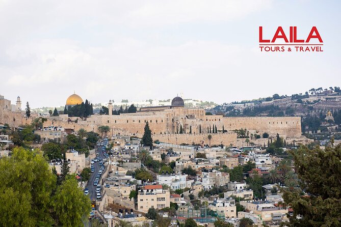 Jerusalem and Bethlehem day tour - Starting above the city on Mount of Olives