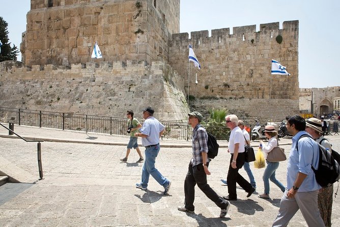 Jerusalem and the Dead Sea from Tel Aviv - The Jewish Quarter and Byzantine Cardo