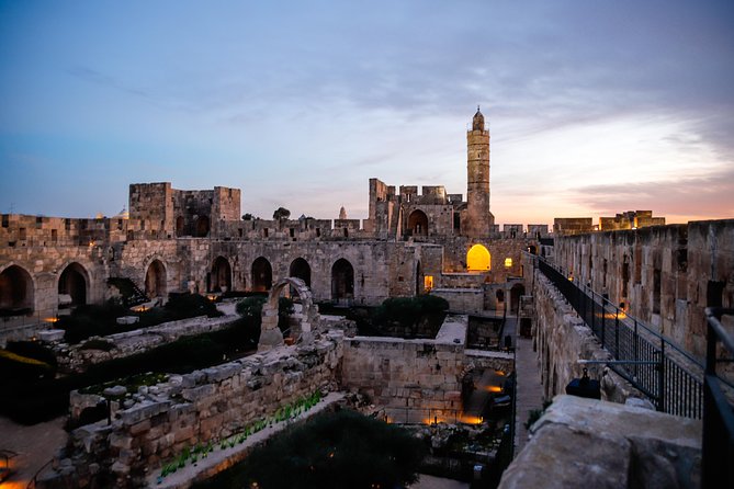 Jerusalem, Dead Sea, and Bethlehem from Tel Aviv - The Western Wall and a View Toward the Dome of the Rock
