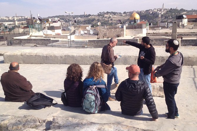Jerusalem: Dual Narrative Tour - A rooftop view toward East Jerusalem
