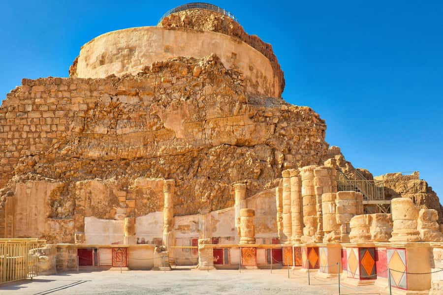 Jerusalem: Masada National Park and Dead Sea Excursion - Masada by cable car, not the Snake Path