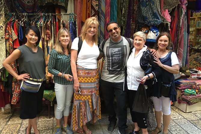 Jerusalem Old City - Tiny group tour from Tel Aviv - The Shuk and Cardo: daily life beside ancient stone