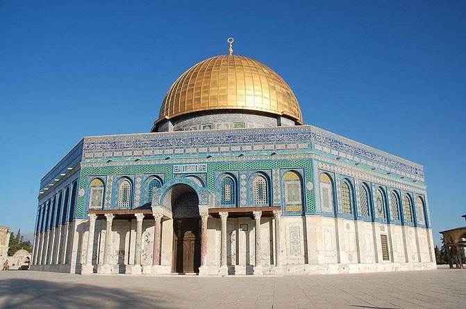 Jerusalem Temple Mount & Dome of the Rock from Tel Aviv - Key points at a glance