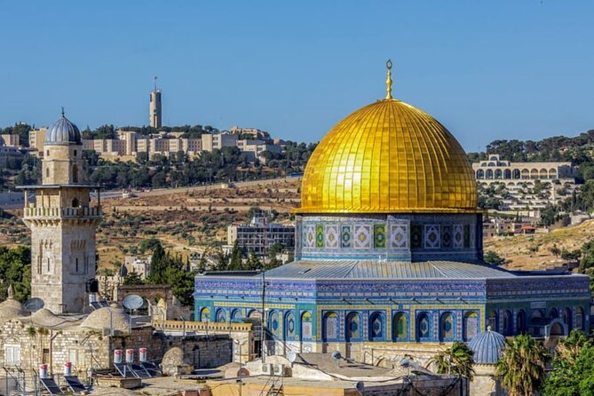 Jerusalem Temple Mount & Dome of the Rock from Tel Aviv - One hour inside Jerusalem’s Old City streets