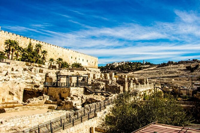 Jerusalem Temple Mount & Dome of the Rock from Tel Aviv - Walking through the Kidron Valley