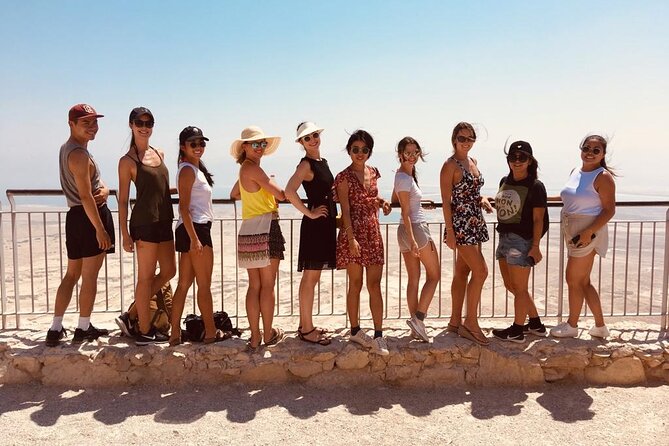 Masada and Dead Sea Tour - Riding the cable car up to Masada