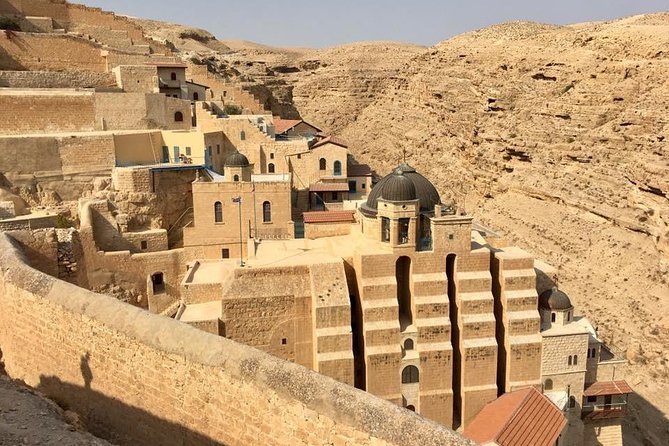 Mount of Temptation, Saint George Monestary, Saint Saba & Bethlehem One Day Tour - The Mount of Temptation and the optional cable car