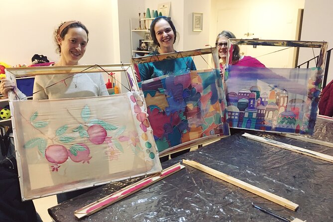 Private Silk Painting Workshop in Jerusalem - Create a scarf - - Who will enjoy this Jerusalem workshop?