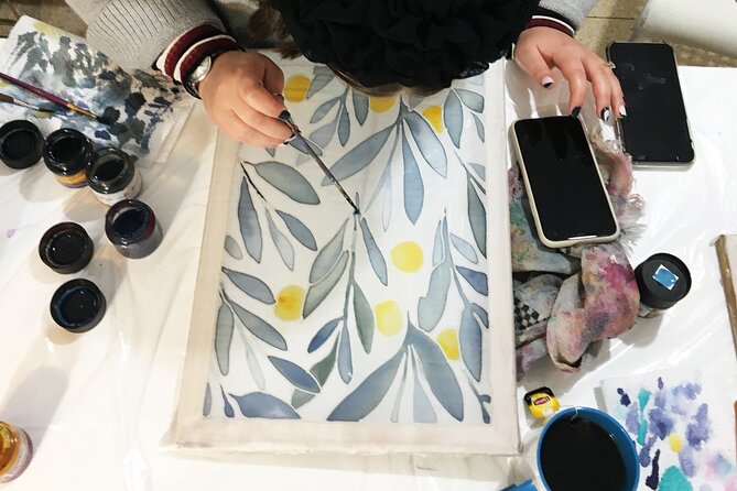 Private Silk Wall Hanging Painting Workshop in Jerusalem - Is $50 Per Person a Fair Price?