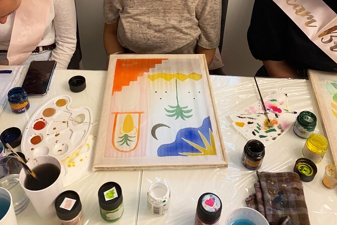 Private Silk Wall Hanging Painting Workshop in Jerusalem - Meeting Avigael at Yiftakh Street 5