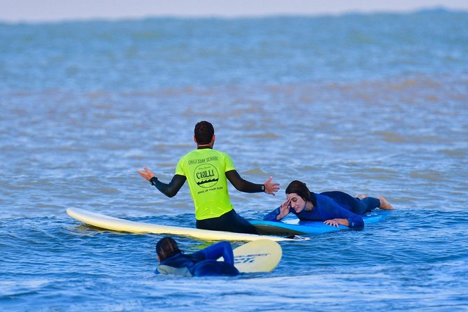 Professional Surfing lessons in the heart of Tel Aviv - The Instructor Makes the Difference