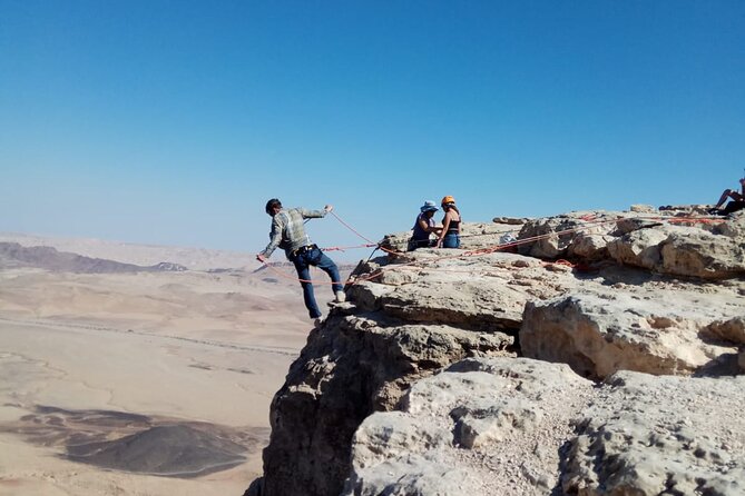 Rappelling Down the Ramon Crater Cliff - Who Should Book This Adventure?