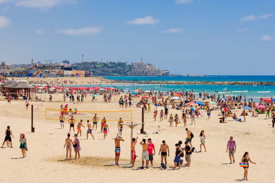 Tel Aviv: Jaffa, Central Tel Aviv & Florentin Saturday Tour - Jaffa Port and the Mediterranean outlook