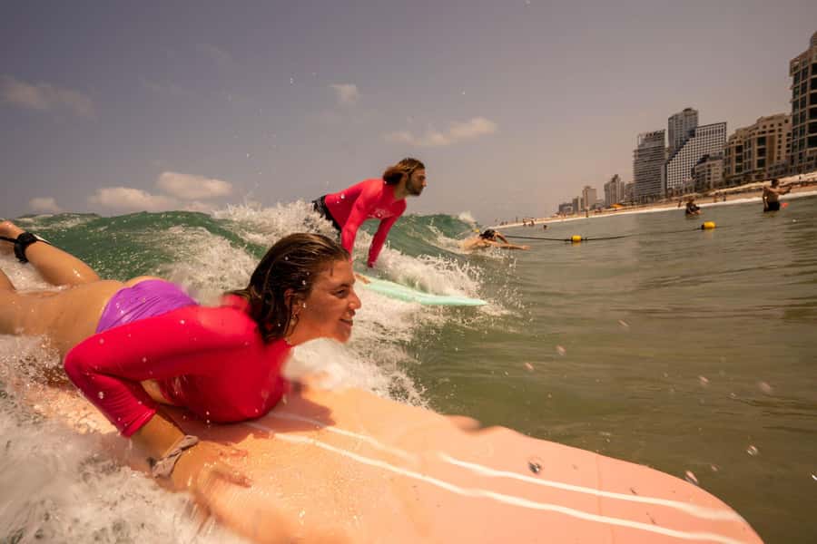 Tel Aviv: Professional Surfing Lessons at Beach Club TLV - Key Things to Know Before You Book