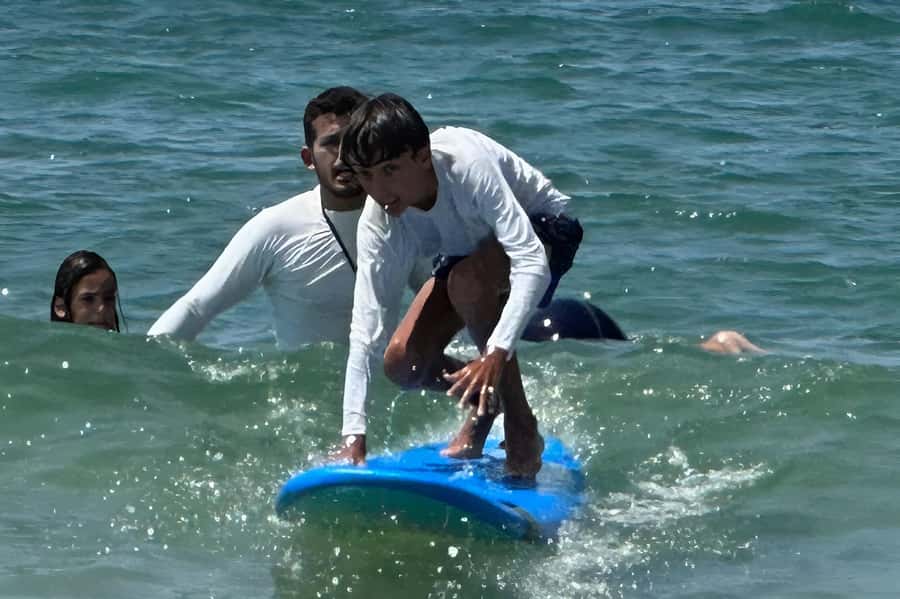 Tel Aviv: Professional Surfing Lessons at Beach Club TLV - Soft-Top Boards and Wetsuits