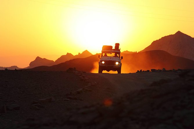 Two hour guided jeep tour in to and around the Ramon crater - Inside the dry Ramon River bed